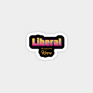 Liberal Sticker